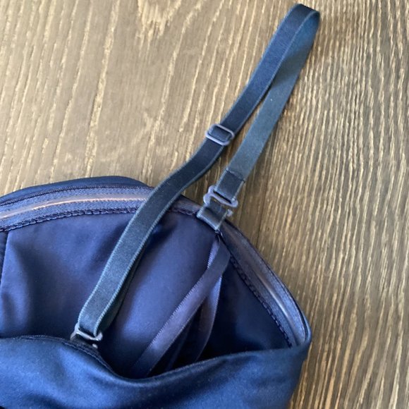 BCBGMaxAzria Deep Blue Floor Length Dress - Picture 8 of 10